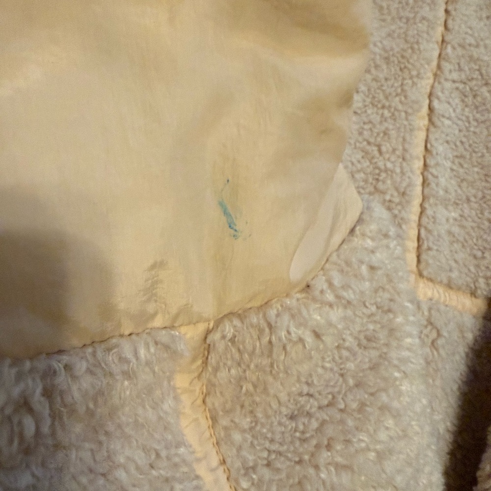 Pilcro x Anthropologie Embroidered Hooded Sherpa Coat - Picture 9 of 9